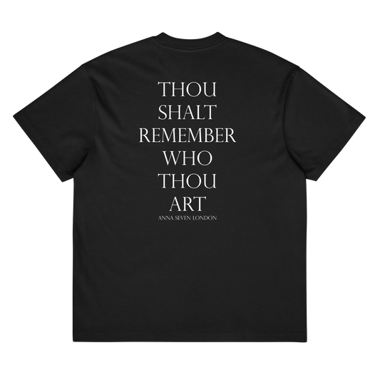 Thou Shalt Remember Who Thou Art Heavyweight T-shirt